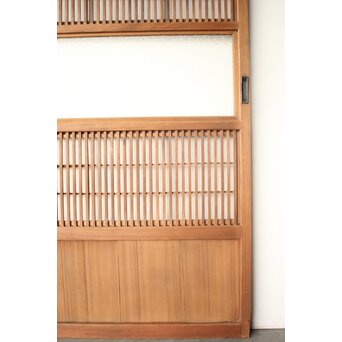 障子枠付 細身格子戸 2枚1組　L1230 