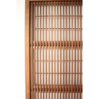 障子枠付 細身格子戸 2枚1組　L1230 