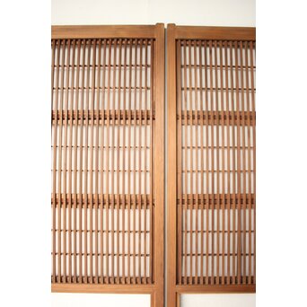 障子枠付 細身格子戸 2枚1組　L1230 