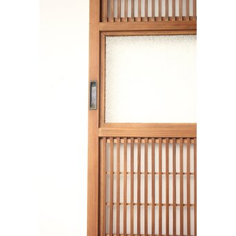 障子枠付 細身格子戸 2枚1組　L1230 