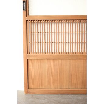 障子枠付 細身格子戸 2枚1組　L1230 