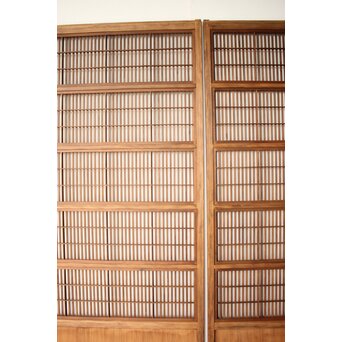 障子枠付 格子戸 2枚1組　L1231 