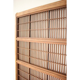 障子枠付 格子戸 2枚1組　L1231 