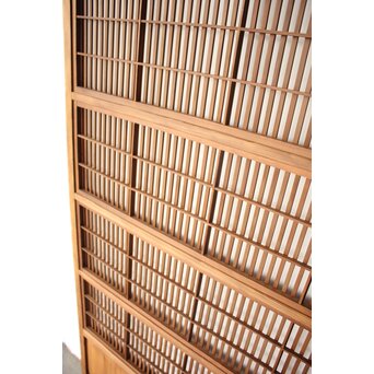 障子枠付 格子戸 2枚1組　L1231 