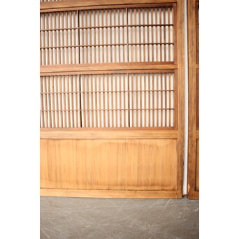 障子枠付 格子戸 2枚1組　L1231 