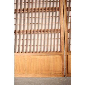 障子枠付 格子戸 2枚1組　L1231 