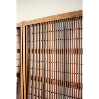 障子枠付 格子戸 2枚1組　L1231 