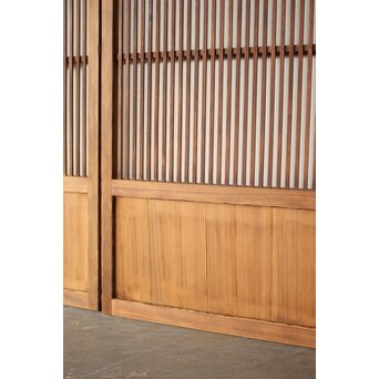 障子枠付 格子戸 2枚1組　L1232 