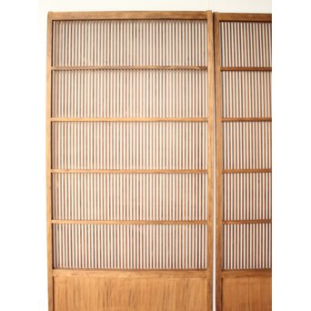 障子枠付 格子戸 2枚1組　L1232 