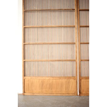 障子枠付 格子戸 2枚1組　L1232 