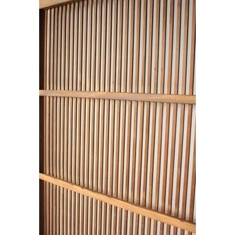 障子枠付 格子戸 2枚1組　L1232 