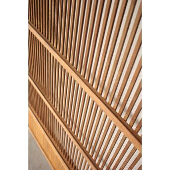 障子枠付 格子戸 2枚1組　L1232 