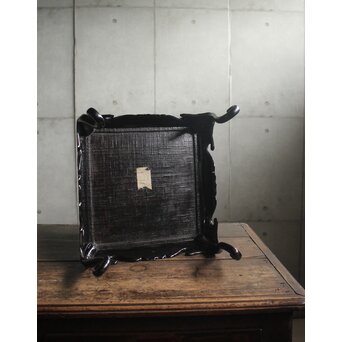 自然木燭台と猫足台　X655 