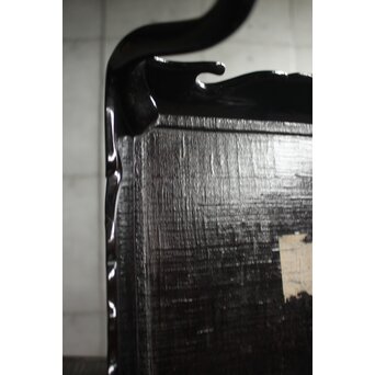 自然木燭台と猫足台　X655 