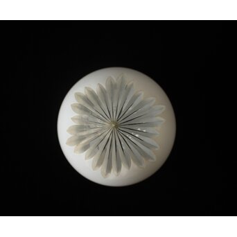 雫型 切子電笠照明 ペンダント照明　A0579 