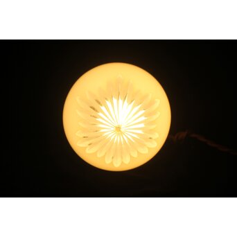 雫型 切子電笠照明 ペンダント照明　A0579 