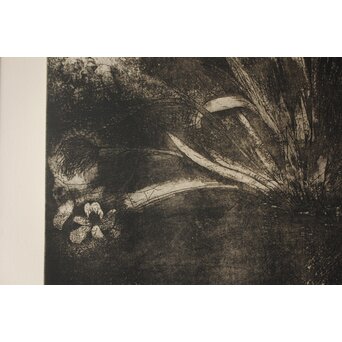 Jim Dine Black and White Flowers リトグラフ　Z1019 