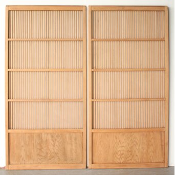 格子戸 2枚1組　L1233 AB　ウラ