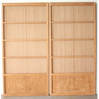 格子戸 2枚1組　L1233 CD　ウラ