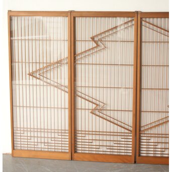 二重松川菱組子 ガラス書院 4枚1組　R0576 