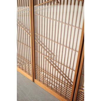 二重松川菱組子 ガラス書院 4枚1組　R0576 