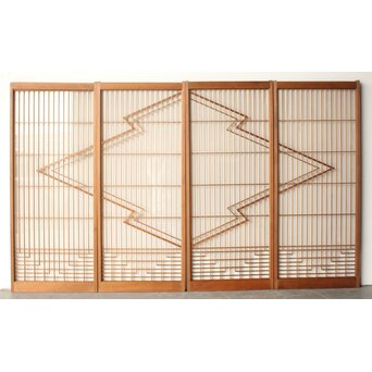 二重松川菱組子 ガラス書院 4枚1組　R0576