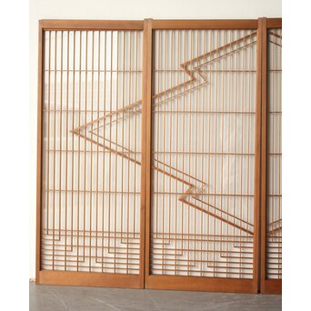 二重松川菱組子 ガラス書院 4枚1組　R0576 