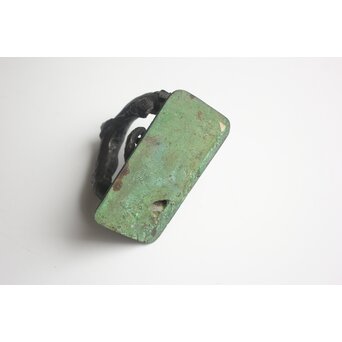 初代 宮田藍堂 鑑定箱 龍置物　M509 