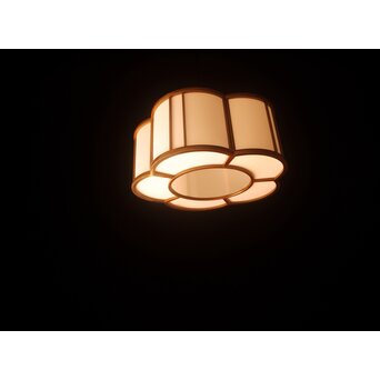 ヤマギワ照明 YAMAGIWA 梅 春慶塗 ペンダントライト 2個1組　A599 