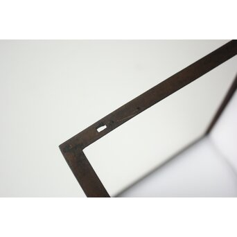 鉄枠 かまぼこ型壁付照明　A600 