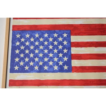 Jasper JOHNS ポスター The 50th Anniversary of The Whitney Museum of American Art　Z1054 