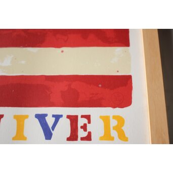 Jasper JOHNS ポスター The 50th Anniversary of The Whitney Museum of American Art　Z1054 