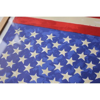 Jasper JOHNS ポスター The 50th Anniversary of The Whitney Museum of American Art　Z1054 