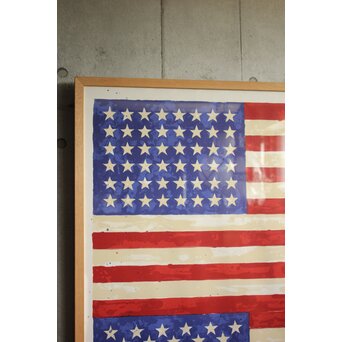 Jasper JOHNS ポスター The 50th Anniversary of The Whitney Museum of American Art　Z1054 
