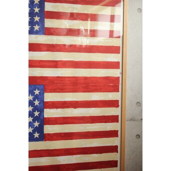 Jasper JOHNS ポスター The 50th Anniversary of The Whitney Museum of American Art　Z1054 
