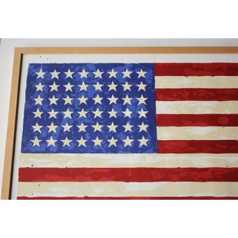 Jasper JOHNS ポスター The 50th Anniversary of The Whitney Museum of American Art　Z1054 