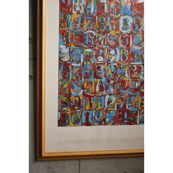 Jasper JOHNS ジャスパージョーンズ ポスター 「Numbers in Color」　Z1058 