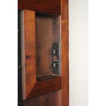 鉄金具 堅牢升格子蔵戸　W0302 