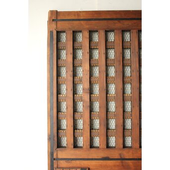 鉄金具 堅牢升格子蔵戸　W0302 