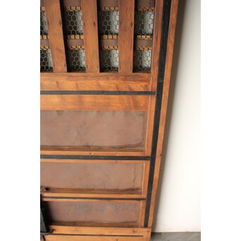 鉄金具 堅牢升格子蔵戸　W0302 