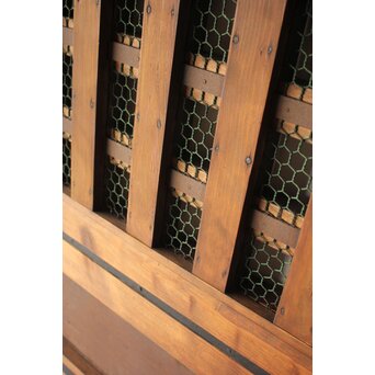 鉄金具 堅牢升格子蔵戸　W0302 
