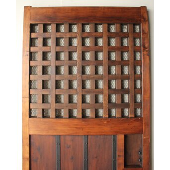 鉄金具 堅牢升格子蔵戸　W0302 