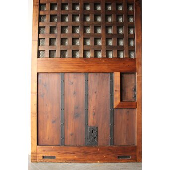 鉄金具 堅牢升格子蔵戸　W0302 