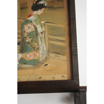 梶原緋佐子 美人画 額装　Z1067 