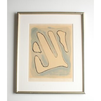 Man Ray「De l'origine des espèces par voie de sélection irrationnelle」Plate 6 リトグラフ　Z1068