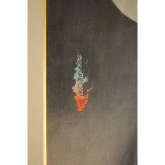 豊原国周 Kunichika 皿屋舗化粧姿見 木版画　Z1072 