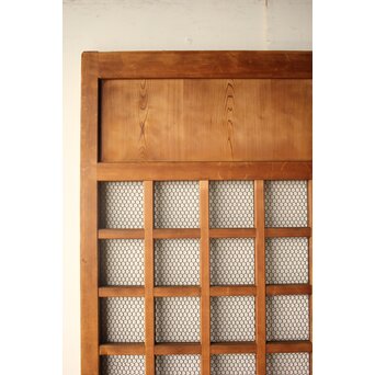 鉄格子の升格子蔵戸　W0305 