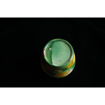 珉平焼 三彩盃　P684 